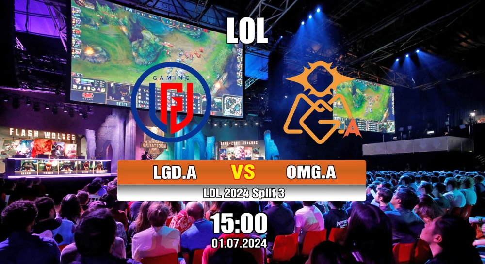 Cá cược LOL, nhận định soi kèo LGD Gaming Young Team vs Oh My God Academy - LDL 2024 Split 3.