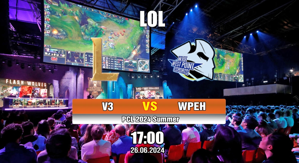 Cá cược LOL, nhận định soi kèo V3 Esports Academy vs West Point Academy - PCL 2024 Summer.