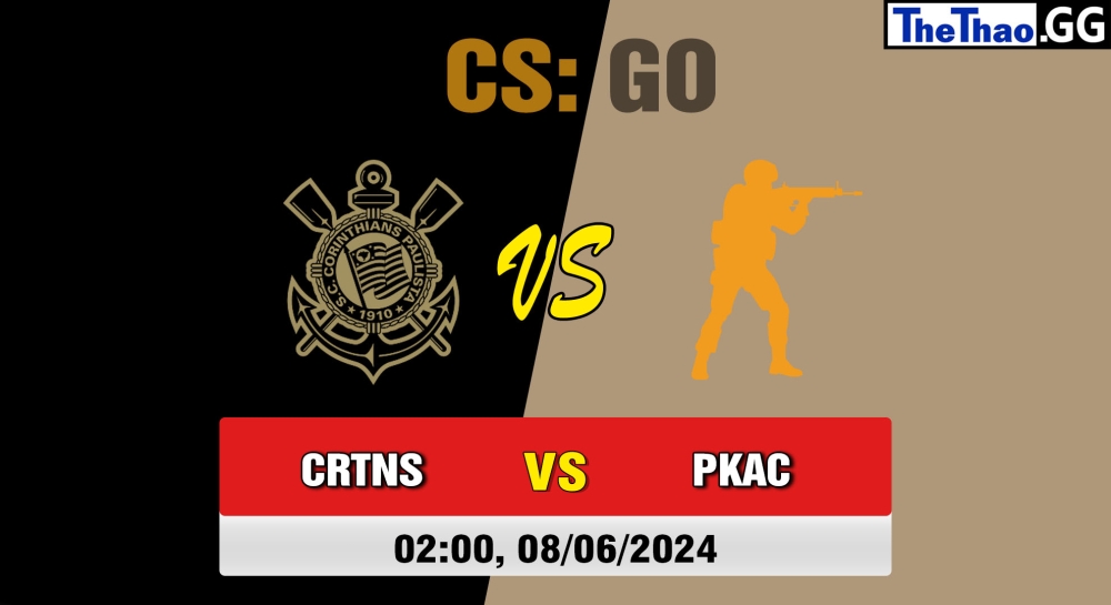 Cá cược CSGO, nhận định soi kèo Corinthians Esports vs Peak Academy - Gamers Club Liga Série A: June 2024.