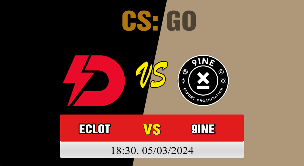 Cá cược CSGO, nhận định soi kèo Dynamo Eclot vs 9INE - [MR12] European Pro League Season 14: Division 1