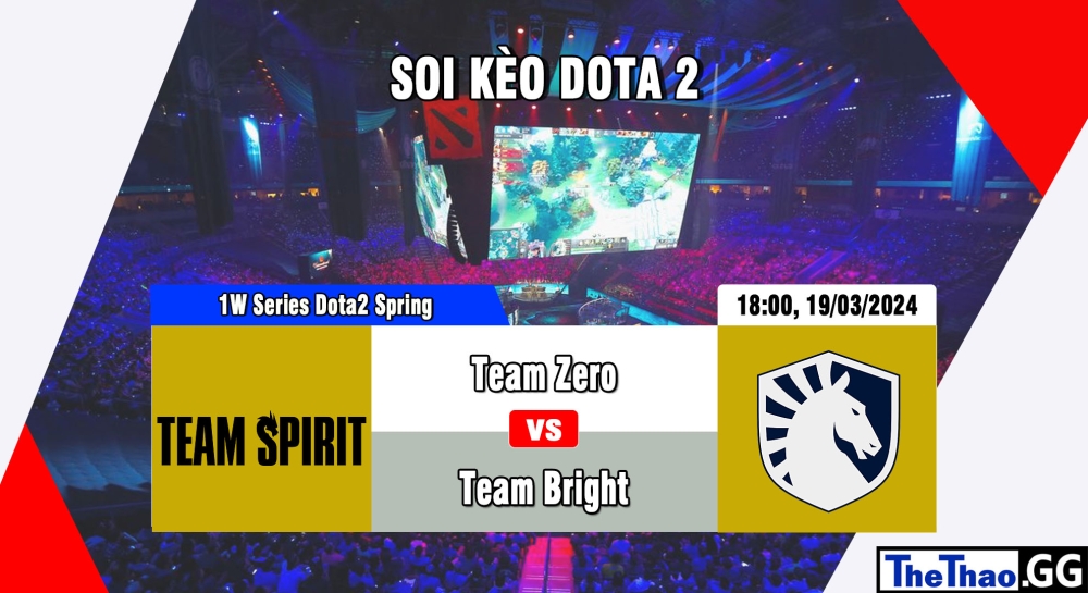Cá cược Dota 2, nhận định soi kèo Team Spirit vs Team Liquid - 1W Series Dota2 Spring.