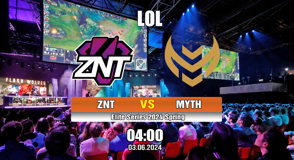 Cá cược LOL, nhận định soi kèo ZennIT vs Myth Esports - Elite Series 2024 Spring.