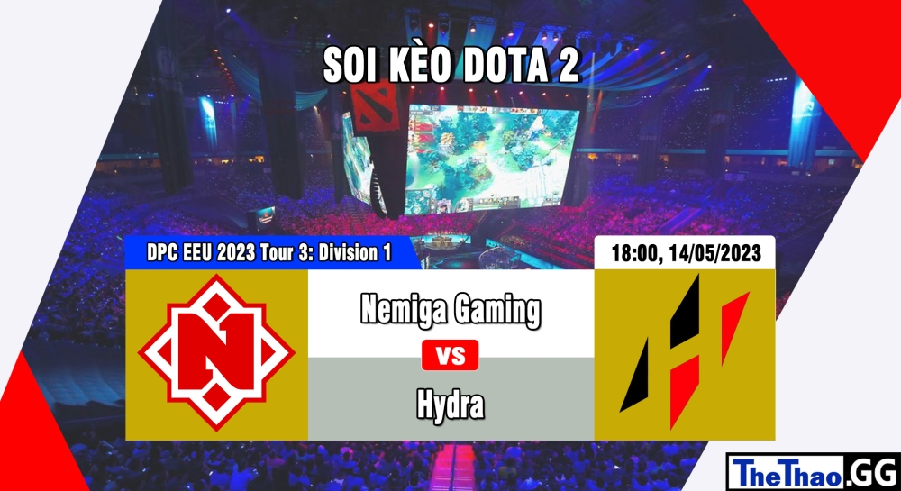 Nhận định, cá cược Dota 2, soi kèo Nemiga Gaming vs Hydra, 18h ngày 14/05/2023 - DPC EEU 2023 Tour 3: Division 1