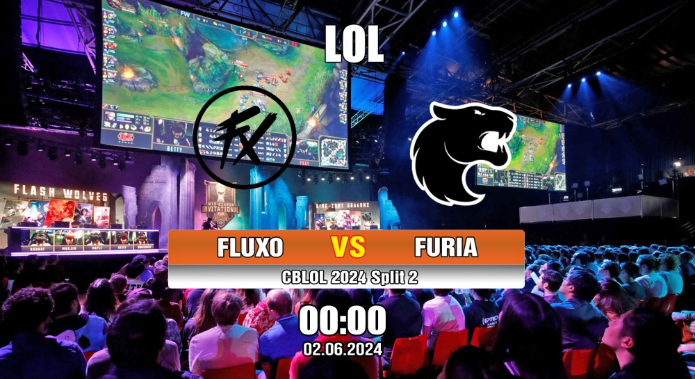 Cá cược LOL, nhận định soi kèo Fluxo vs FURIA - CBLOL 2024 Split 2.