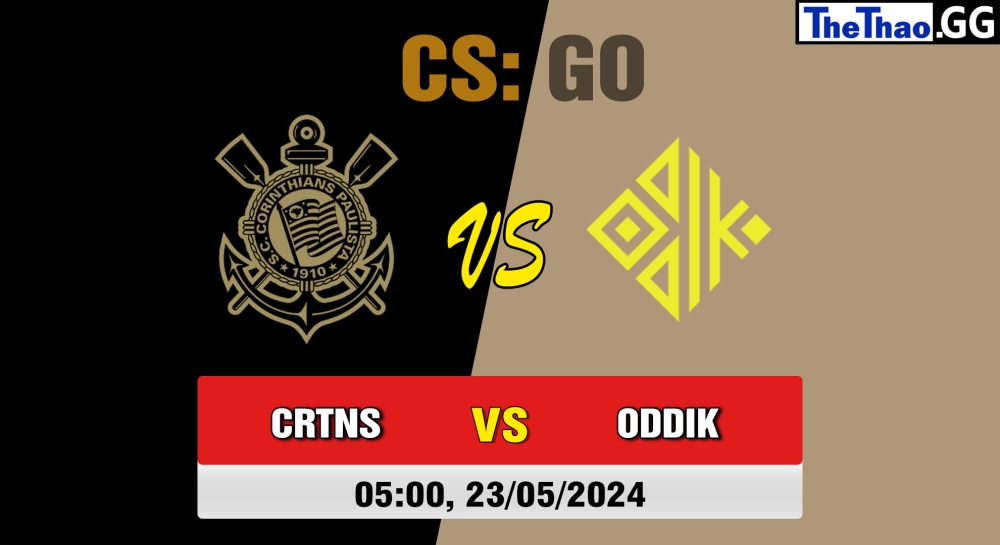 Cá cược CSGO, nhận định soi kèo ODDIK vs Corinthians Esports - ESL Challenger League Season 47: South America Day 1.