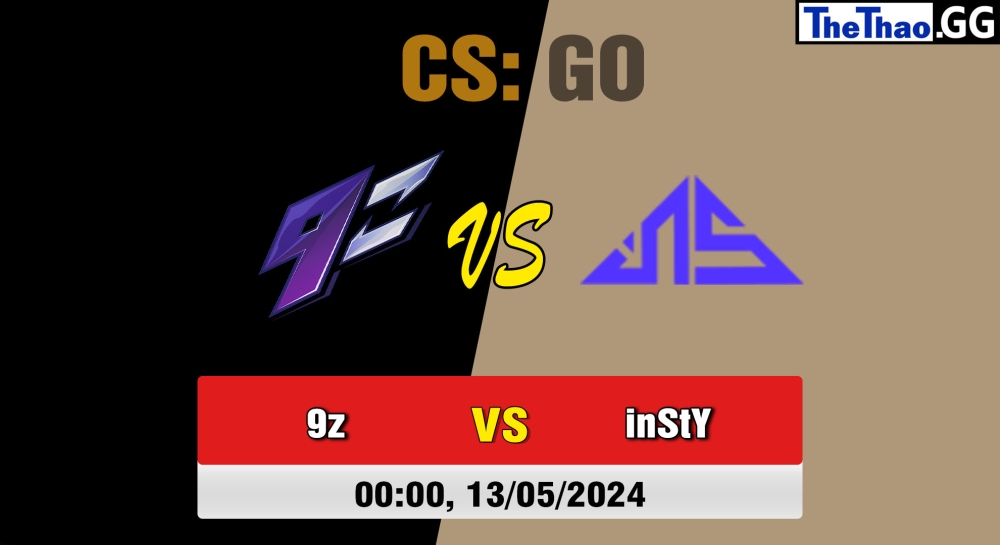 Cá cược CSGO, nhận định soi kèo 9z Team vs inSanitY - CBCS Season 4 Group Stage.