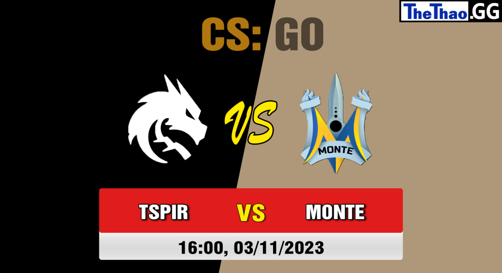 Cá cược CSGO, nhận định soi kèo Team Spirit vs Monte - [MR12] TP World Championship 2023 Playoffs