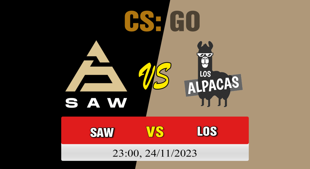 Cá cược CSGO, nhận định soi kèo SAW vs Los Alpacas - [MR12] Master League Portugal Season 12