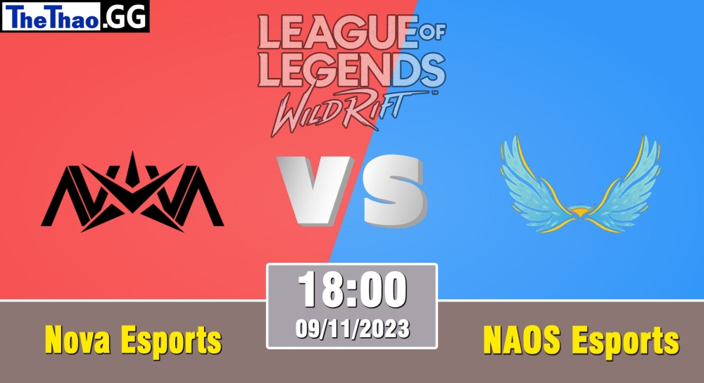 Cá cược Tốc Chiến, nhận định soi kèo Nova Esports vs NAOS Esports - WRL Asia 2023 - Season 2 - Regular Season.