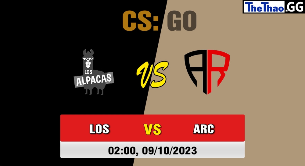 Cá cược CSGO, nhận định soi kèo ARCRED vs Los Alpacas - [[MR12] A1 Gaming League Season 7.