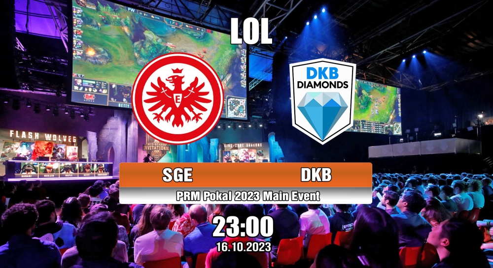 Nhận định, cá cược LOL, soi kèo  Eintracht Frankfurt vs DKB Diamonds , 23h ngày 16/10/2023 – PRM Pokal 2023 Main Event