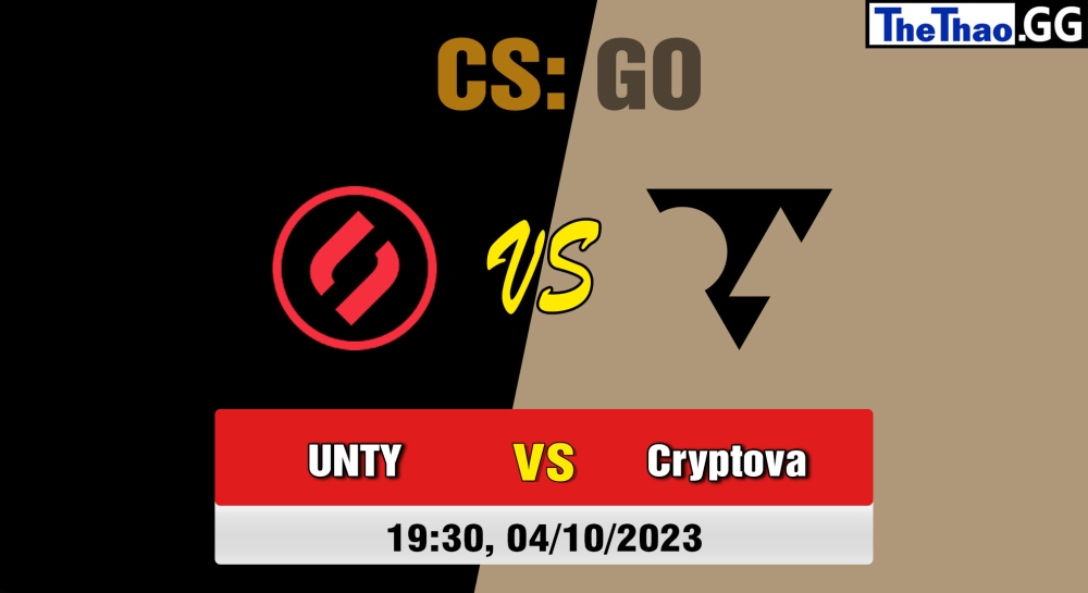 Cá cược CSGO, nhận định soi kèo Unity Esports vs Cryptova - Tip Cup Prague Fall 2023: Online Stage - Group Stage.