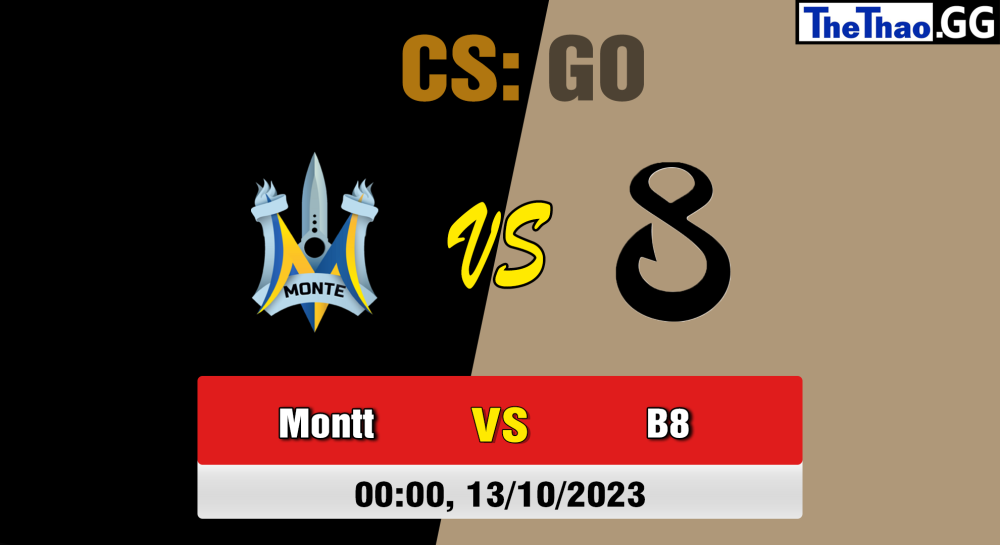 Cá cược CSGO, nhận định soi kèo Monte vs B8 - [MR12] ESL Challenger League Season 46: Europe
