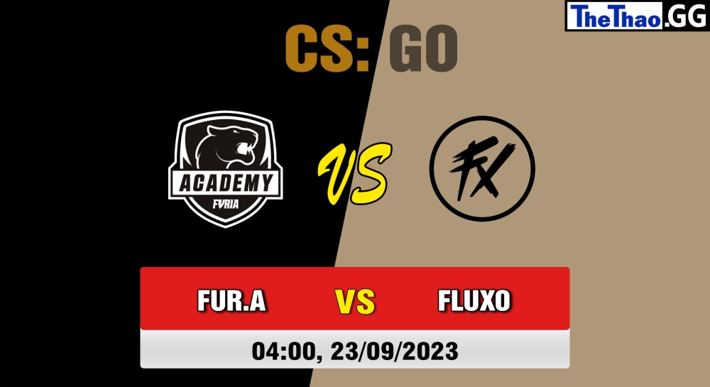 Nhận định, cá cược CSGO, soi kèo  Fluxo vs FURIA Academy , 4h ngày 23/09/2023 – CCT South America Series #11