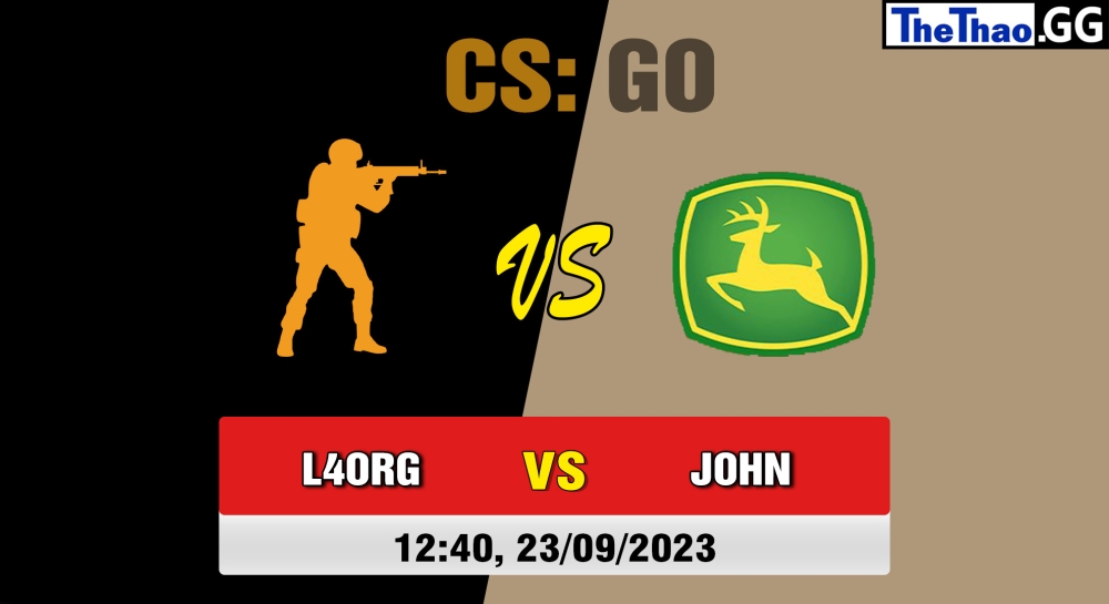Nhận định, cá cược CSGO, soi kèo  LookingForOrg vs John Industries , 12h40 ngày 23/09/2023 – CCT Oceania Series #2