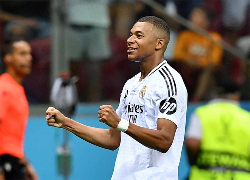 Siêu cúp Châu âu: Mbappe ghi dấu ấn