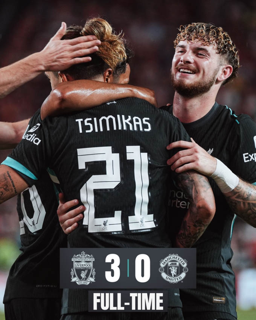 Kết quả giao hữu: Liverpool 3-0 MU