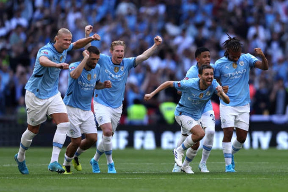 Man City giành Siêu Cúp Anh 2024