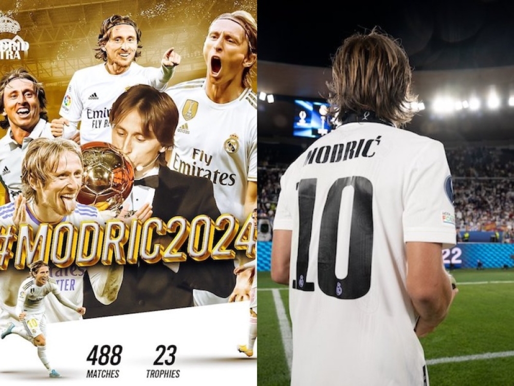Real Madrid – Luka Modric gia hạn HĐ đến năm 2024
