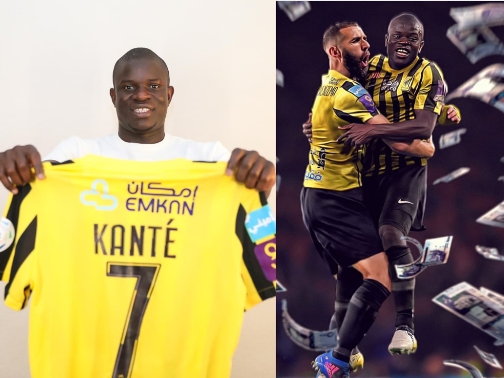 N’Golo Kante trở thành đồng đội của Benzema ở Al Ittihad