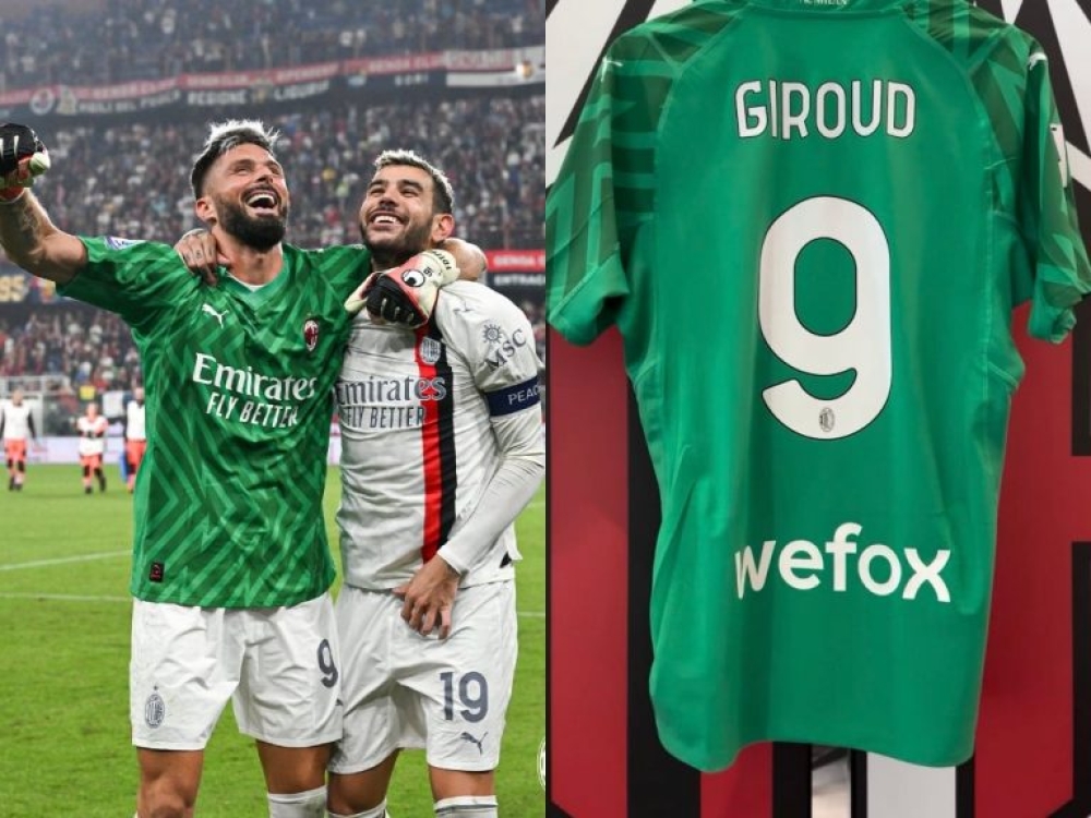 Áo đấu “thủ môn Giroud” bán cực chạy sau pha cứu thua xuất sắc