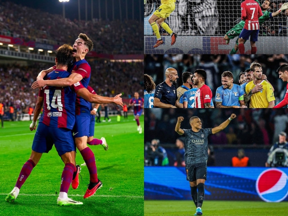 Vòng 1 Cúp C1 Châu âu – Barcelona bùng nổ